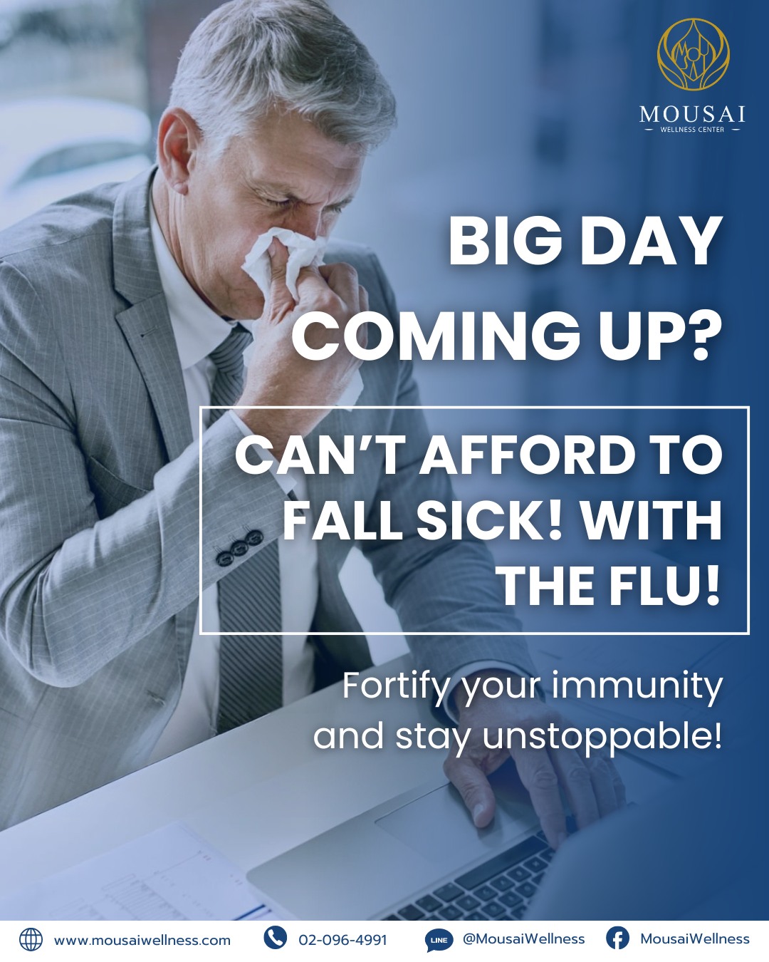 DON’T LET SICKNESS SLOW YOU DOWN
