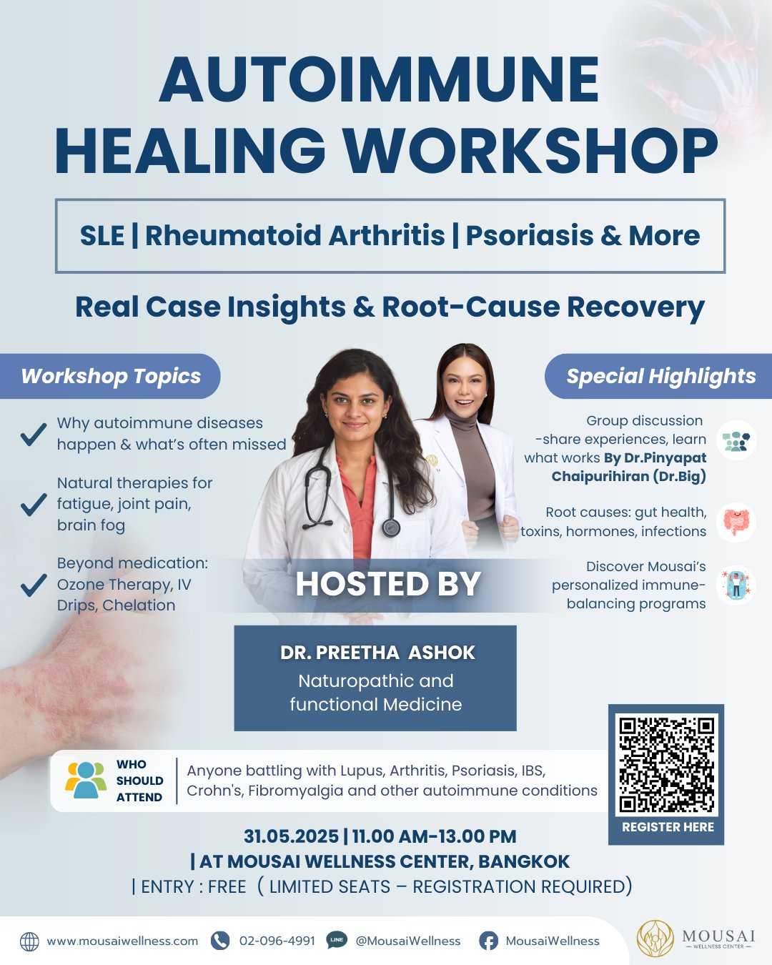 You’re invited to a special healing workshop!