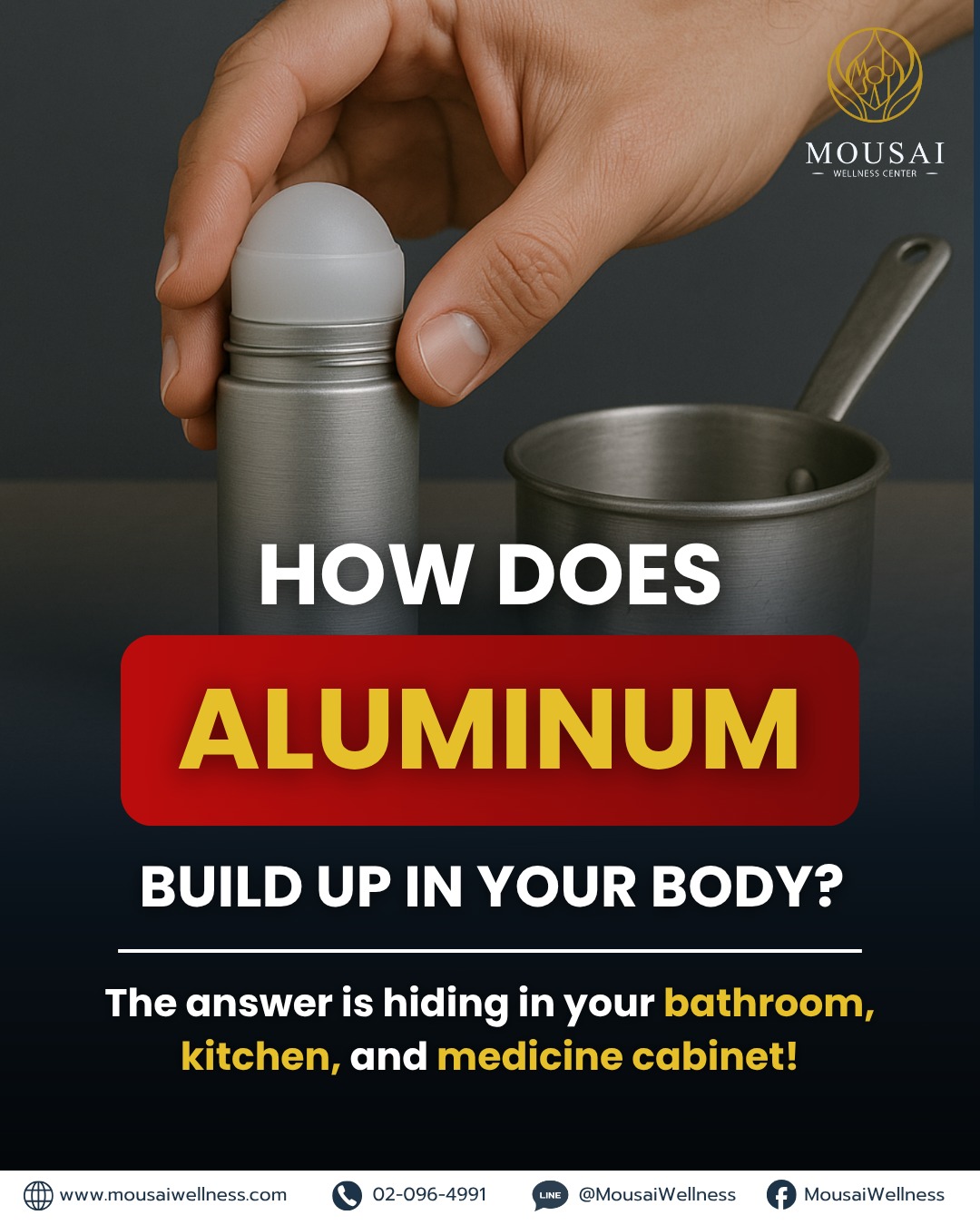 Did you know aluminum can silently accumulate in your body over time?