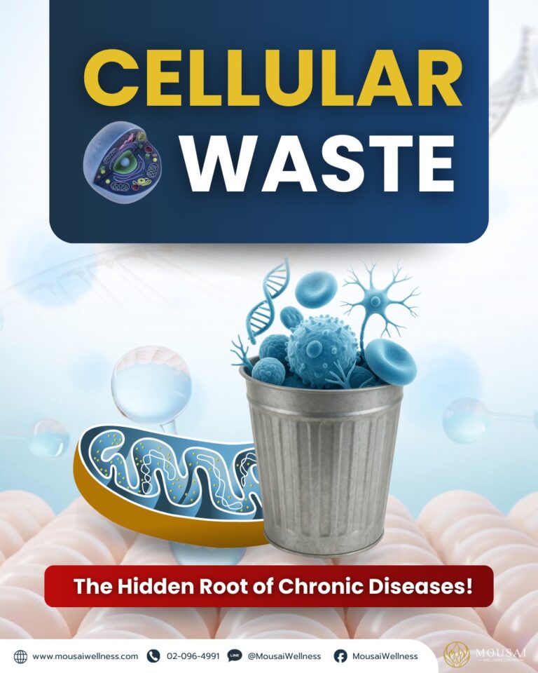 Cellular waste is the silent enemy building up inside your body every single day.