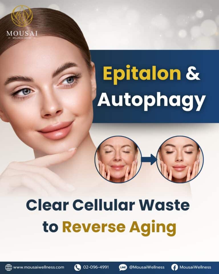 Discover how Epitalon supports Autophagy to reverse aging