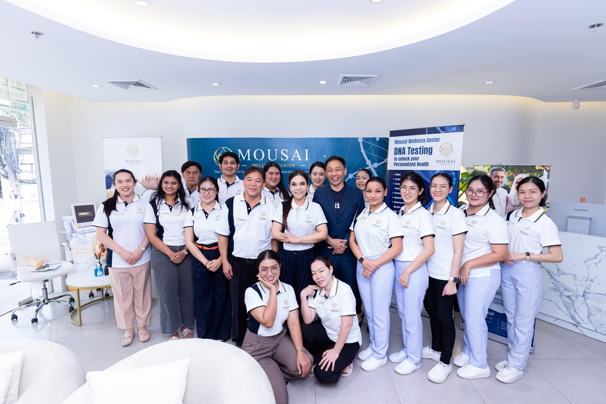 Mousai Wellness held the Team Building