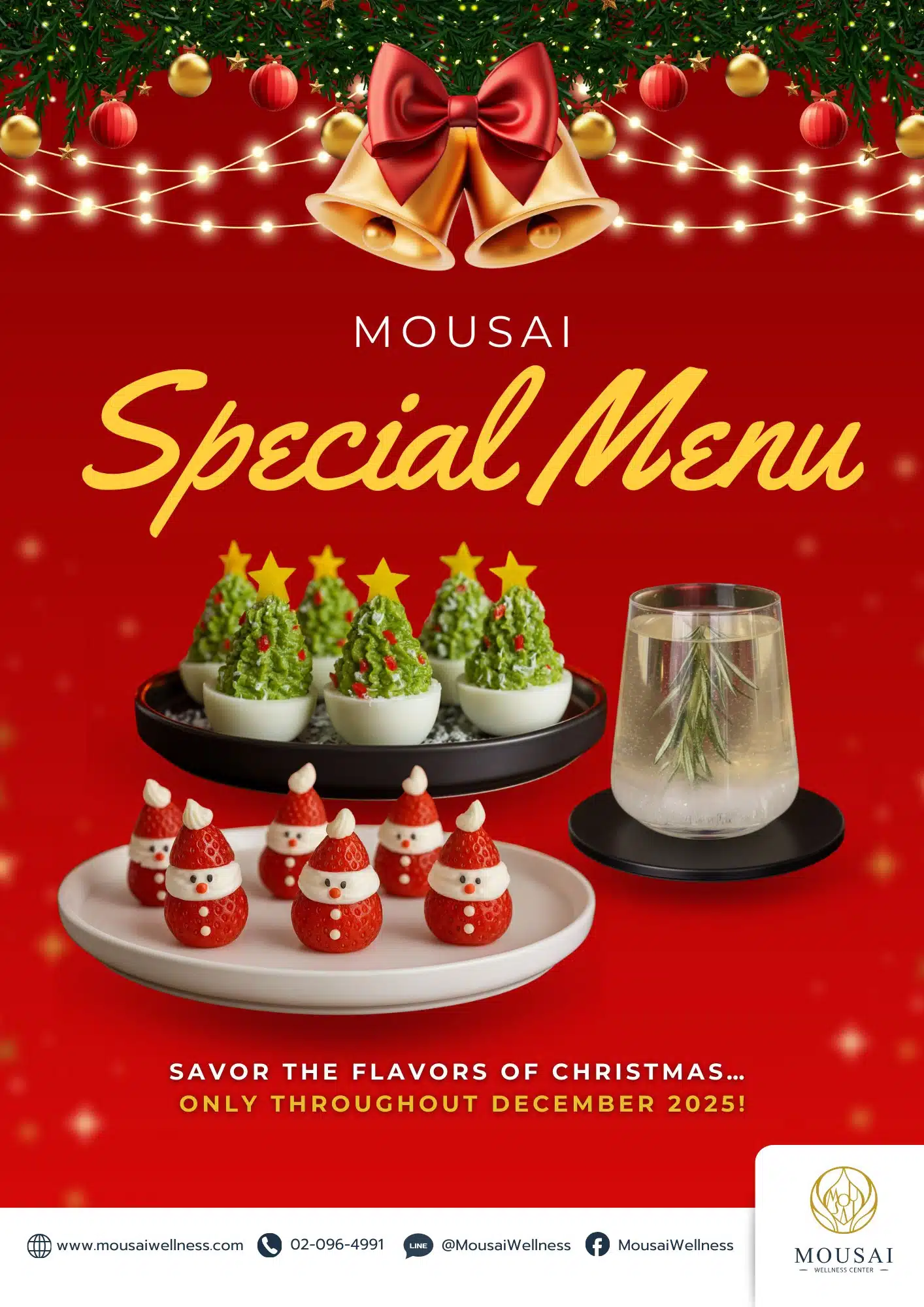 Celebrate the Magic of Christmas 2025 at Mousai Wellness Center
