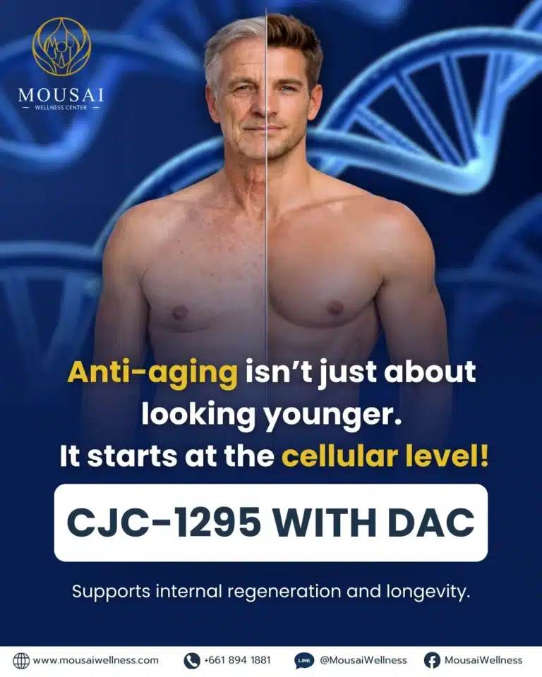 CJC-1295 with DAC represents a deeper approach to anti-aging
