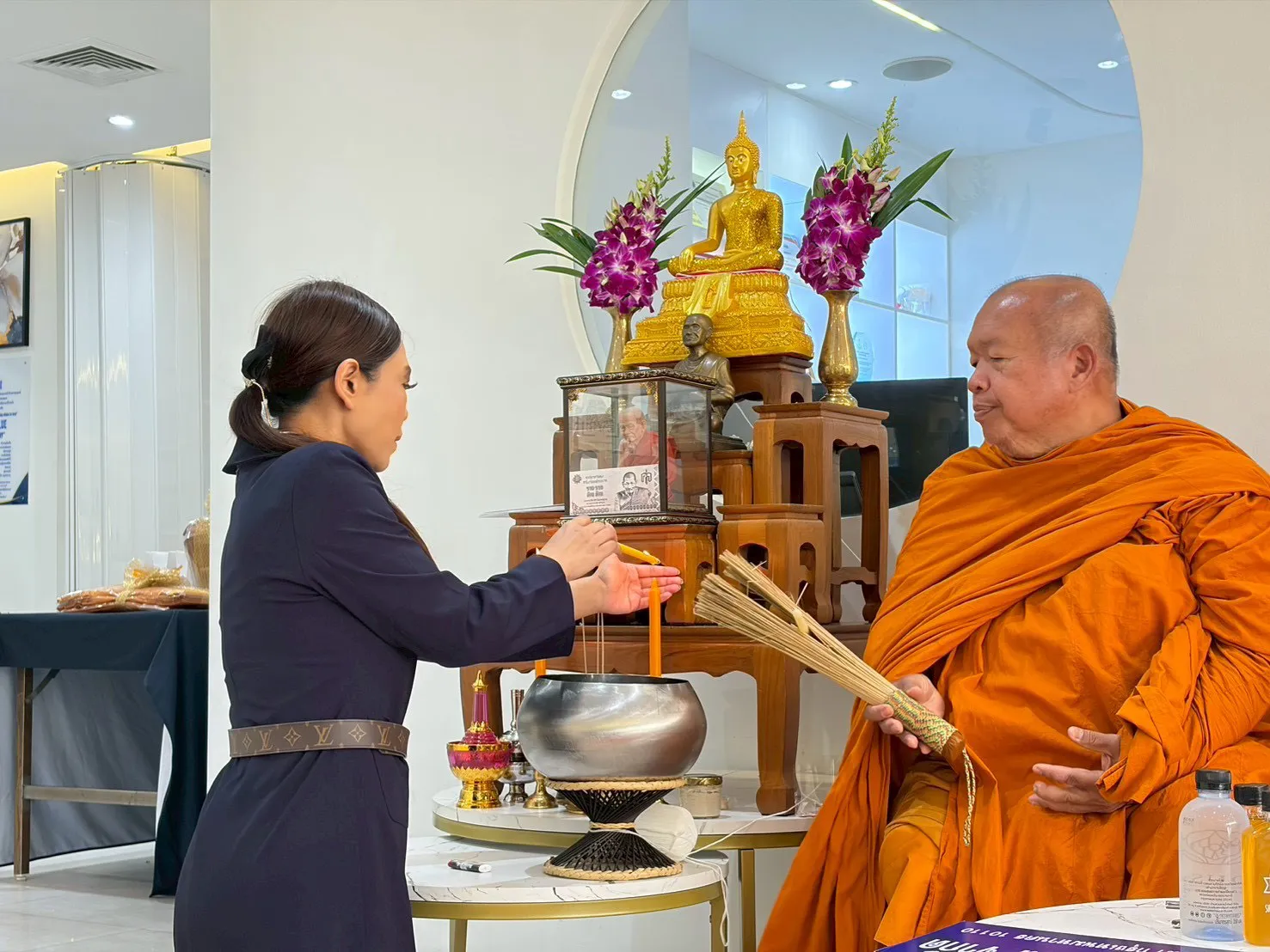 Mousai Wellness Center Hosts Merit-Making Ceremony
