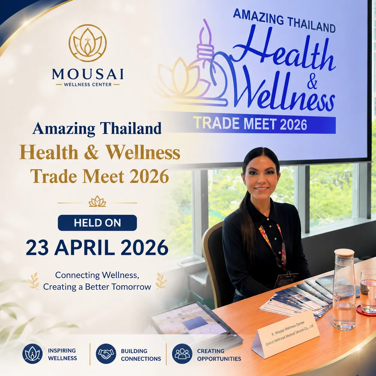 Amazing Thailand Health & Wellness Trade Meet 2026, held on 23 April 2026