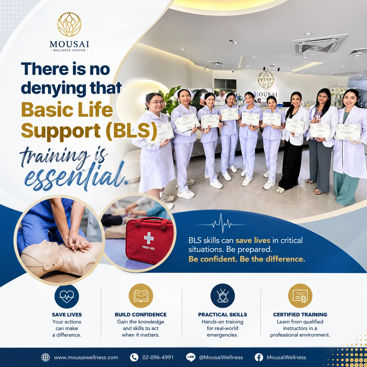There is no denying that Basic Life Support (BLS) training is essential.