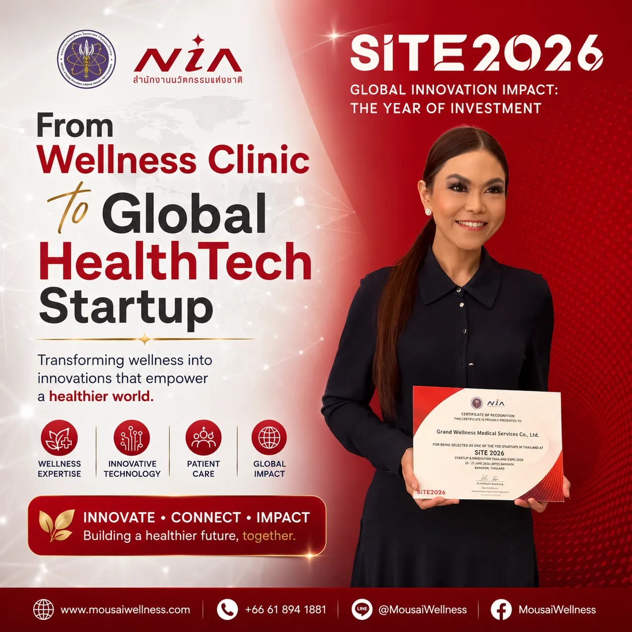 From Wellness Clinic to Global HealthTech Startup