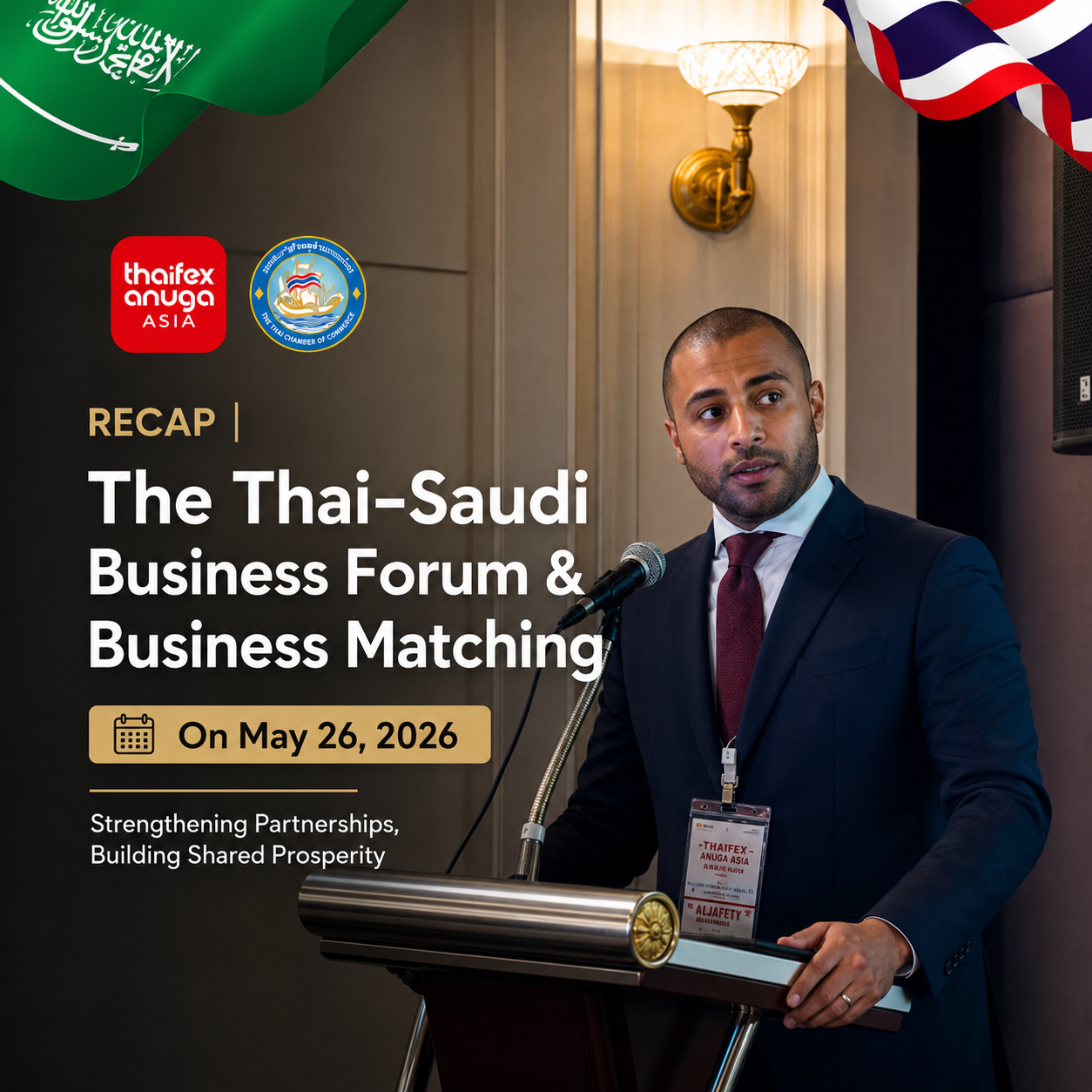 RECAP | The Thai–Saudi Business Forum & Business Matching