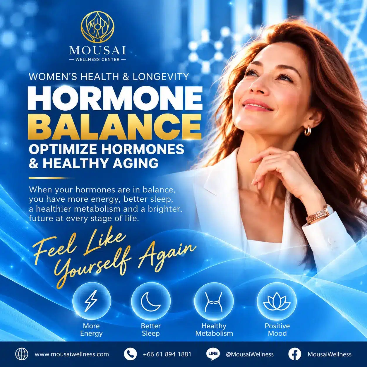 OPTIMIZE YOUR HORMONES FOR HEALTHY LONGEVITY