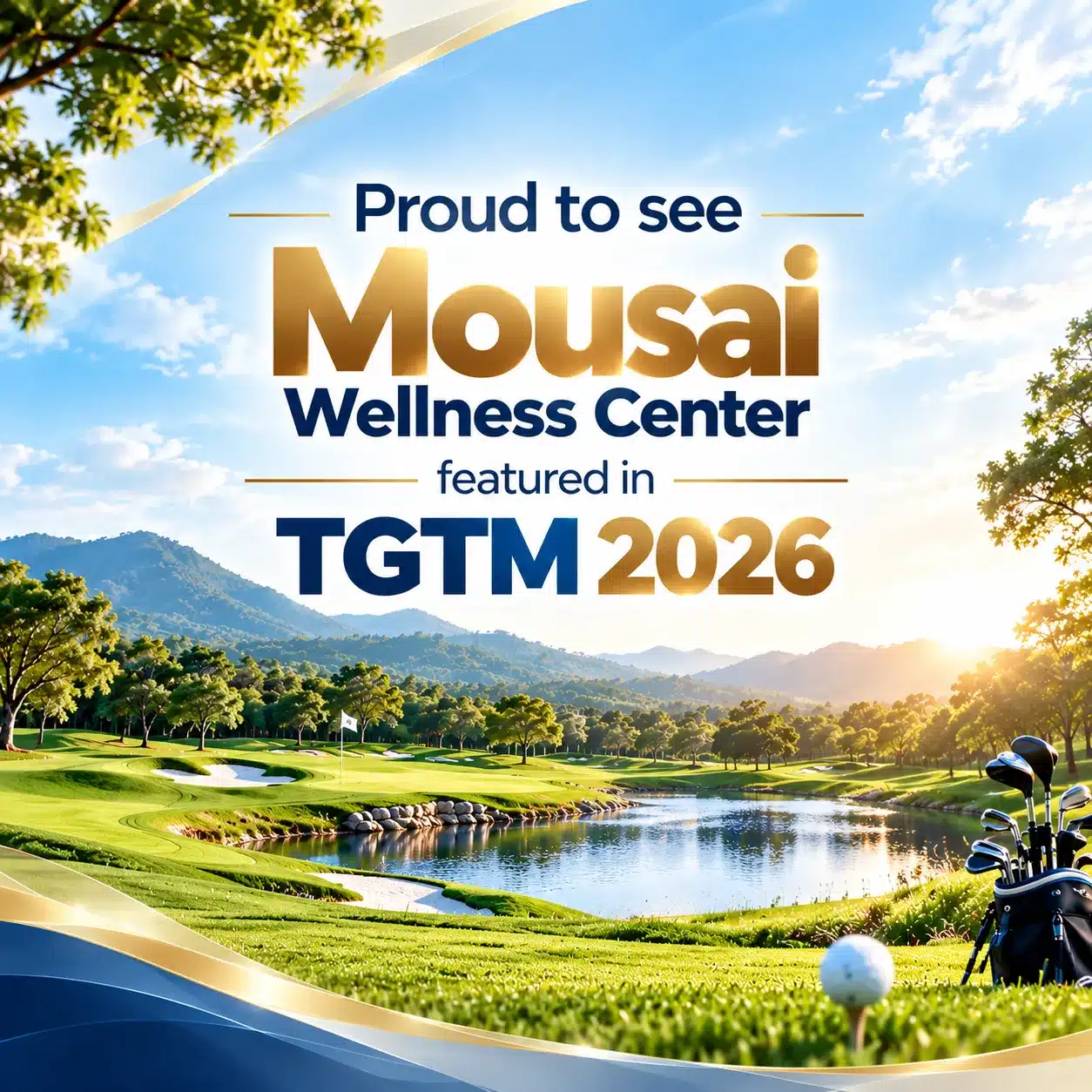 Proud to see Mousai Wellness Center featured in TGTM 2026